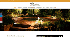 Desktop Screenshot of outdoorcreationslandscape.com